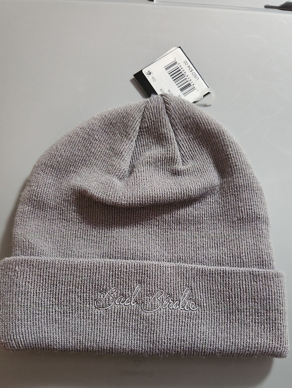Bad Birdie Adult Bad Birdie Golf Beanie: GRAY: NEW WITH TAGS: OS